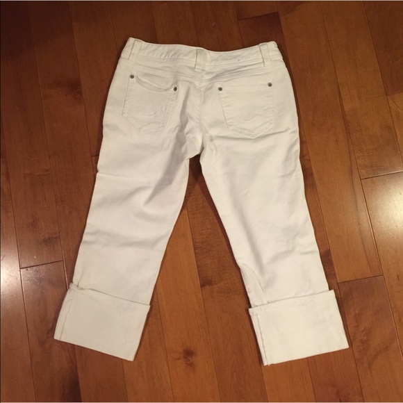 🛍 2 for $20 White cropped jeans - Picture 6 of 7